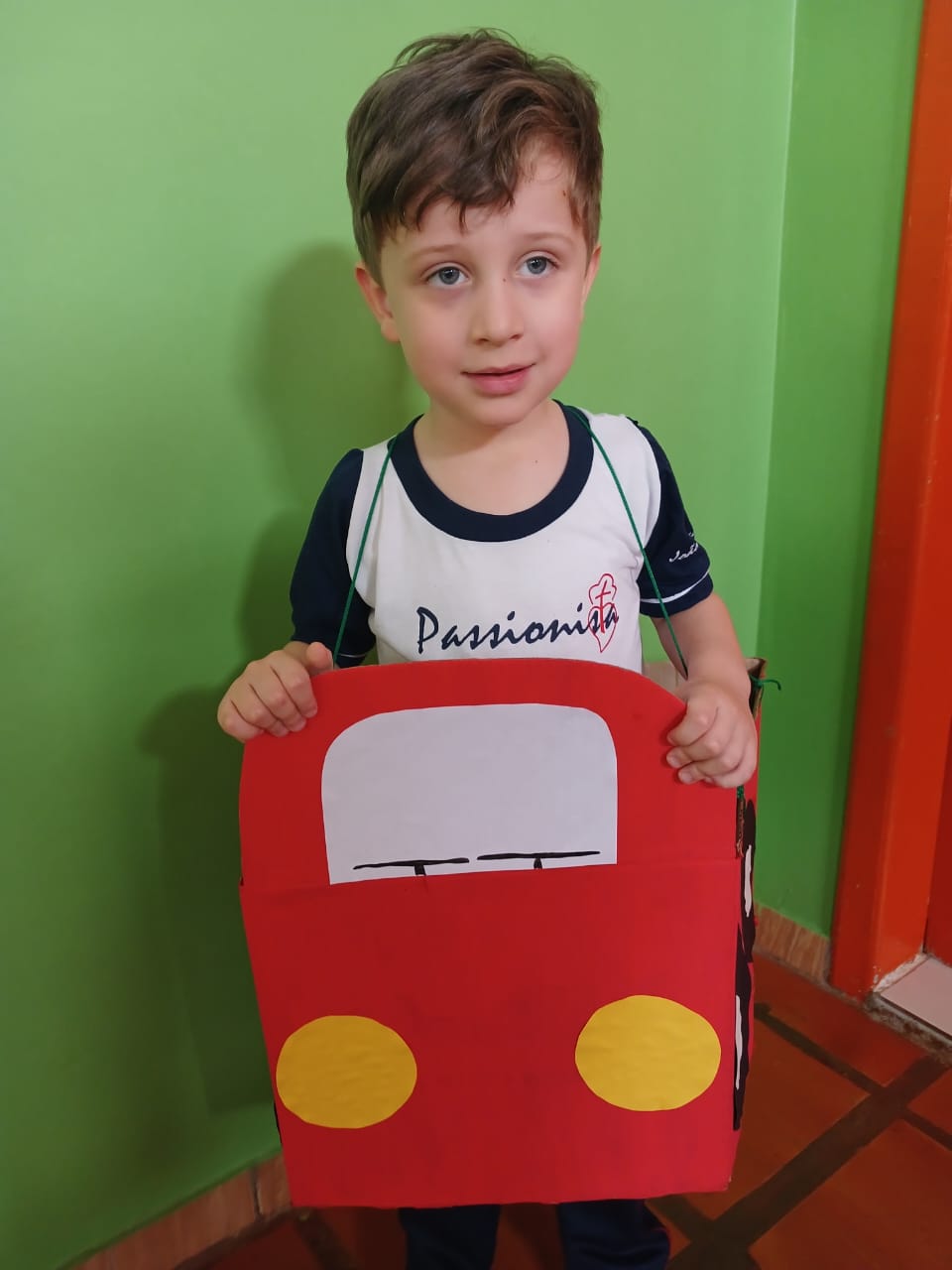 Dia do tr�nsito - Infantil 3 C  Centro de Educa��o Infantil Passionista Jo�o Paulo II