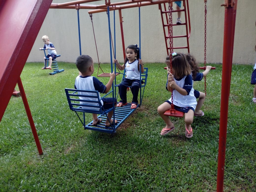 1� dia de aula  Centro de Educa��o Infantil Passionista Jo�o Paulo II