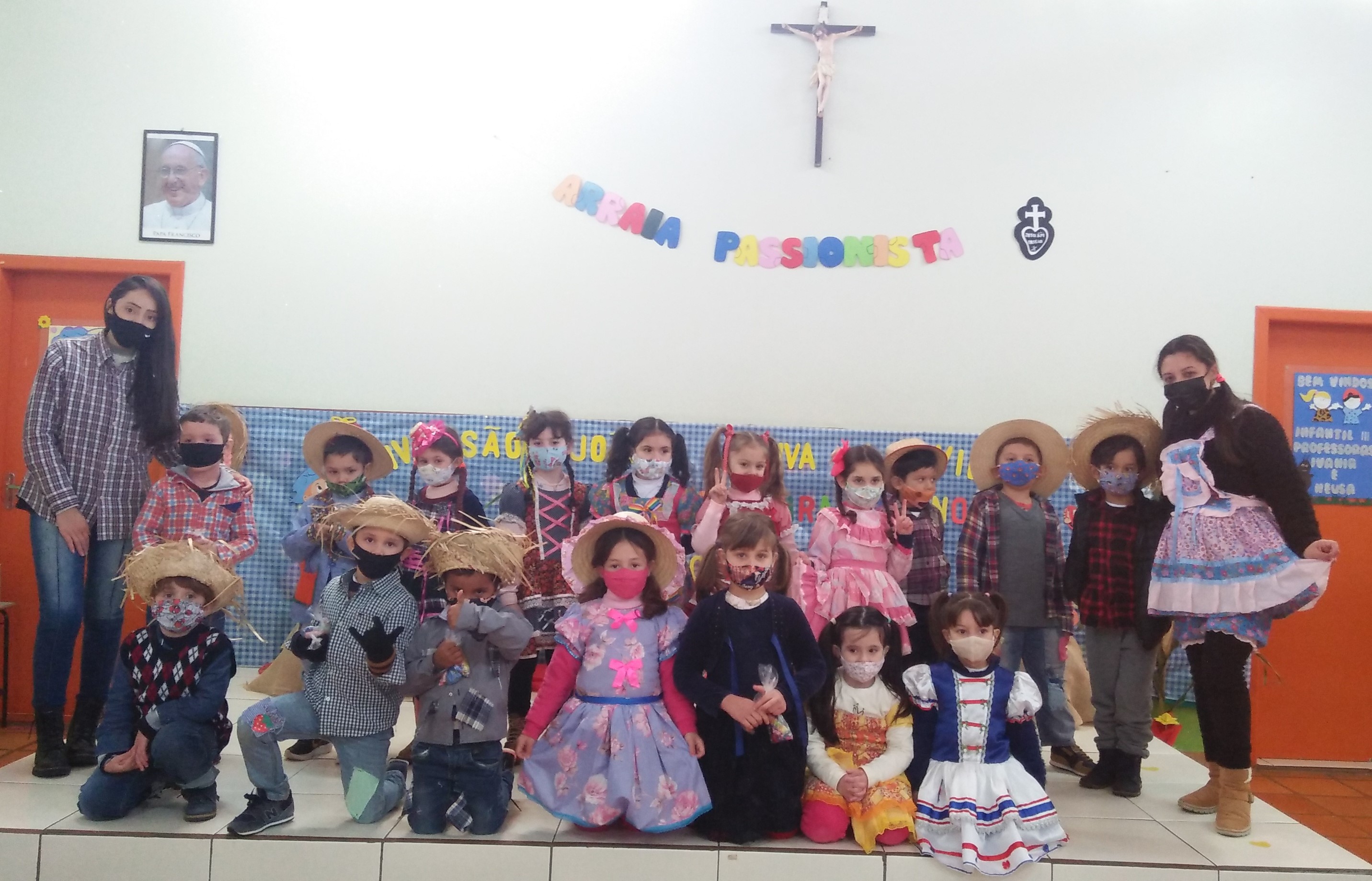 Festa Junina Infantil 5 Centro de Educa��o Infantil Passionista Jo�o Paulo II