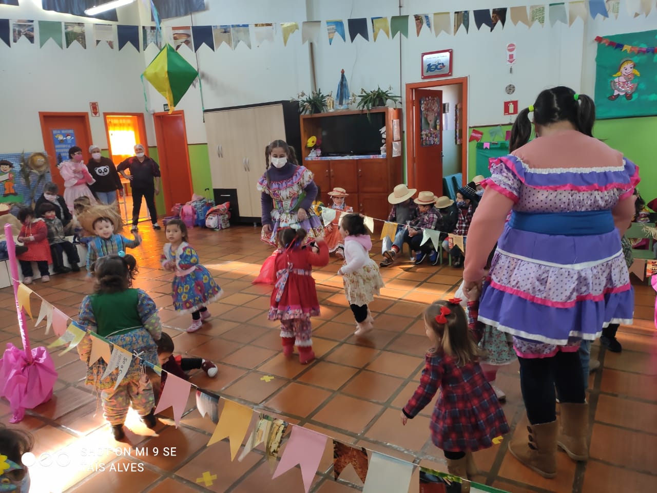 Festa Junina Infantil 2 Centro de Educa��o Infantil Passionista Jo�o Paulo II